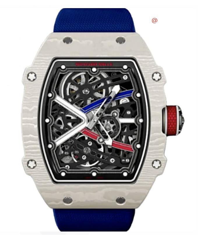 NEW RICHARD MILLE RM67-02 CA Alexis Pinturault Edition White NTPT